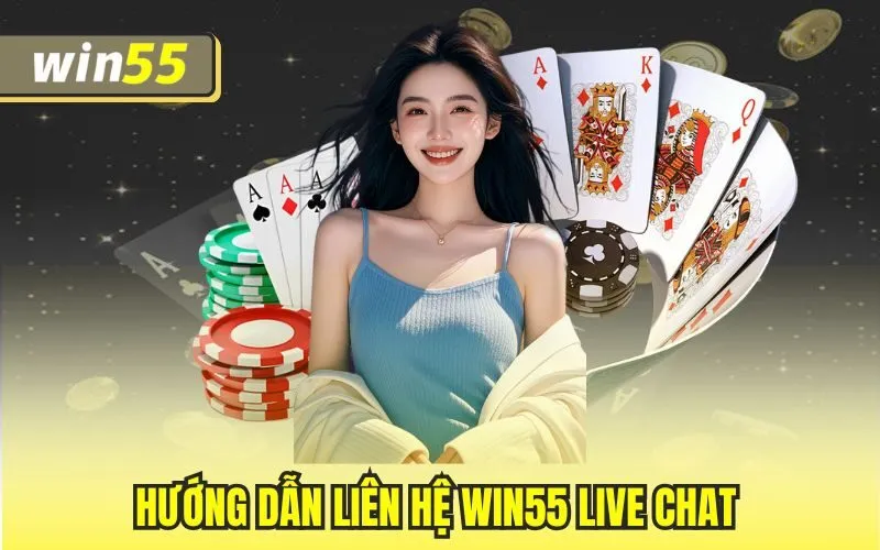 Hướng dẫn liên hệ Win55 live chat